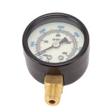 6000psi Dual Scale Pressure Gauge 1/8 Npt Connection Pressure Gauge Suitable For CO2 Aerated Bottle