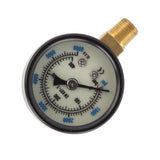 6000psi Dual Scale Pressure Gauge 1/8 Npt Connection Pressure Gauge Suitable For CO2 Aerated Bottle