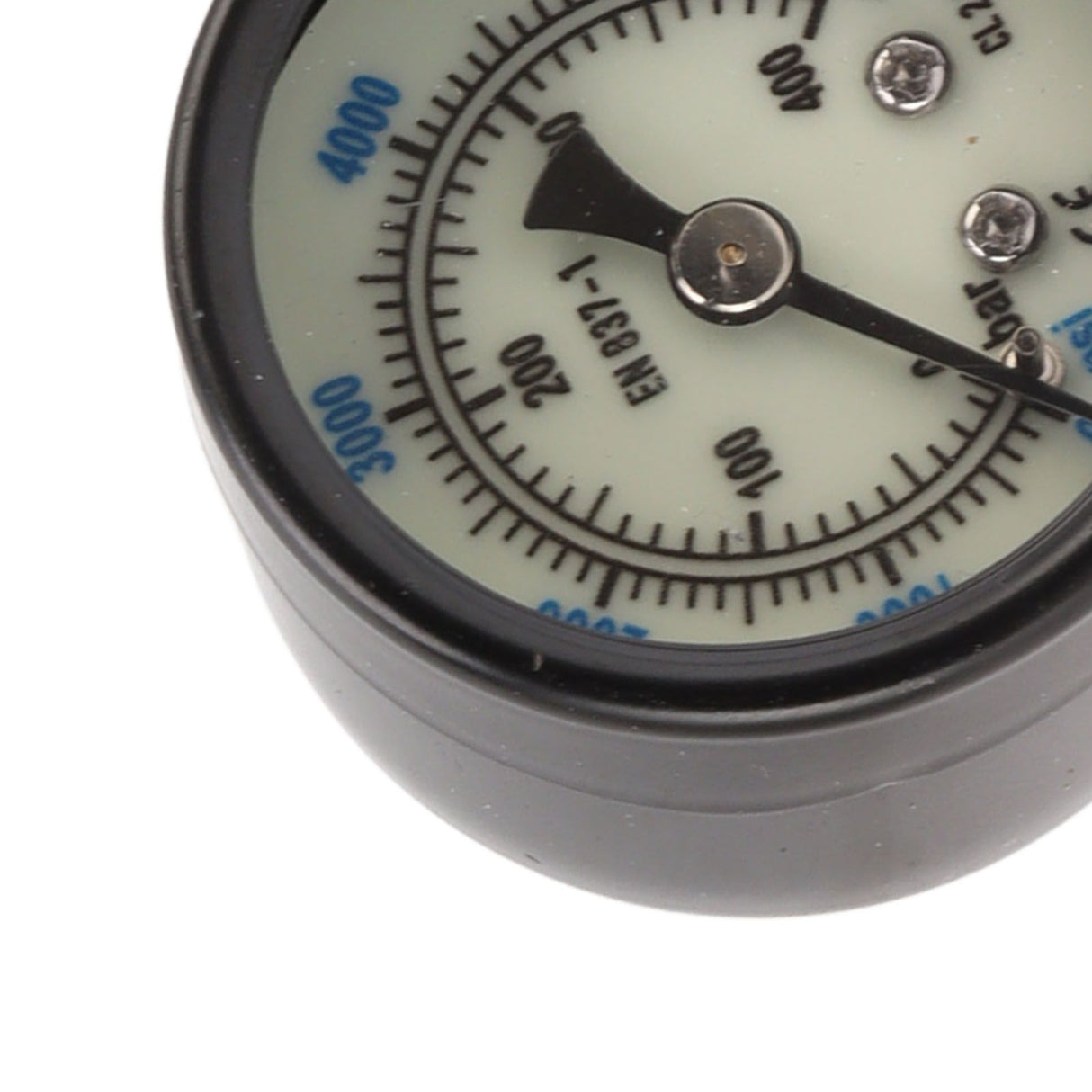 6000psi Dual Scale Pressure Gauge 1/8 Npt Connection Pressure Gauge Suitable For CO2 Aerated Bottle