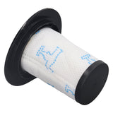 2PCS Vacuum Cleaner Filter ZR009002 ABS Housing Dust Reduction Filter Replacement for RH9252 RH9276 RH9286 - Top-Down View