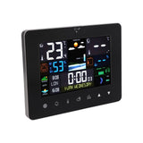 Colorful Touch Screen Digital Weather Forecast Station Wireless Indoor Outdoor Thermometer - Top-Down View