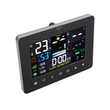 Colorful Touch Screen Digital Weather Forecast Station Wireless Indoor Outdoor Thermometer