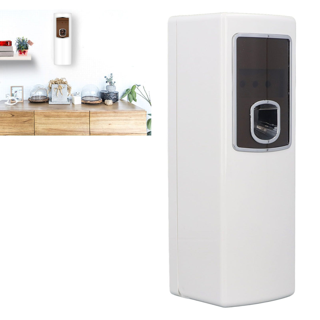 Automatic Aroma Dispenser Smart Timing Fragrance Air Sprayer for Indoor Standing Wall Mounting