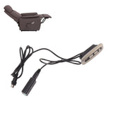Electric Recliner Switch Multifunctional 5 Button 5 Pin USB Charging Electric Sofas Remote Control for Home Use - Extra Image