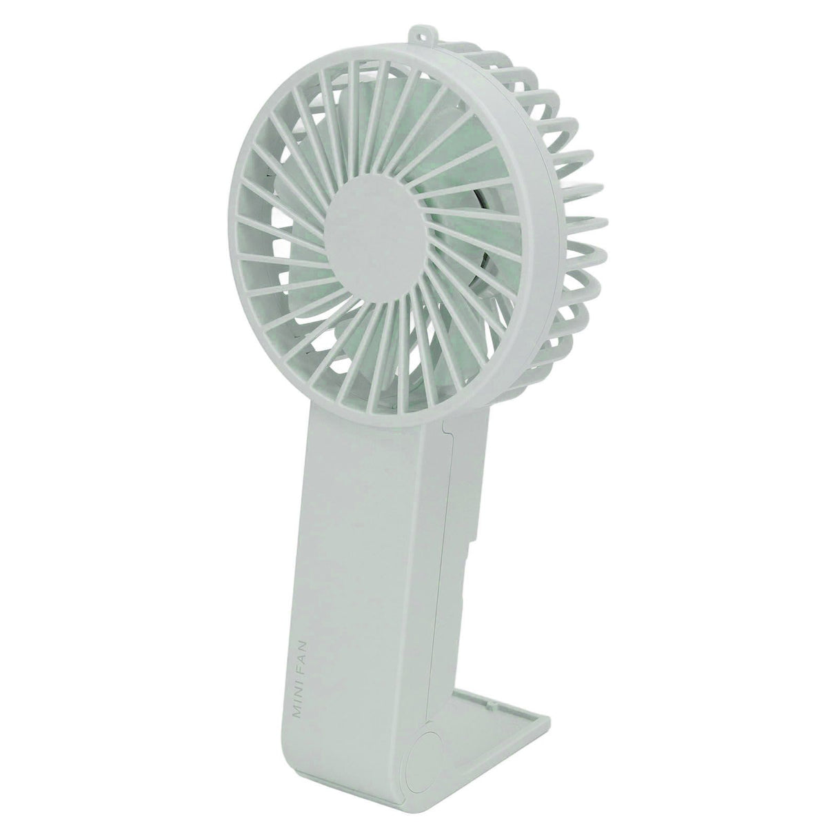Mini Handheld Fan Foldable Portable Fan USB Rechargeable Fan For Home Office Travel Green