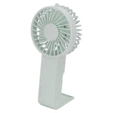 Mini Handheld Fan Foldable Portable Fan USB Rechargeable Fan For Home Office Travel Green - Top-Down View
