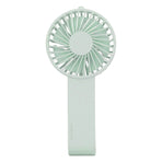 Mini Handheld Fan Foldable Portable Fan USB Rechargeable Fan For Home Office Travel Green