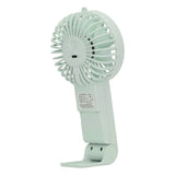 Mini Handheld Fan Foldable Portable Fan USB Rechargeable Fan For Home Office Travel Green