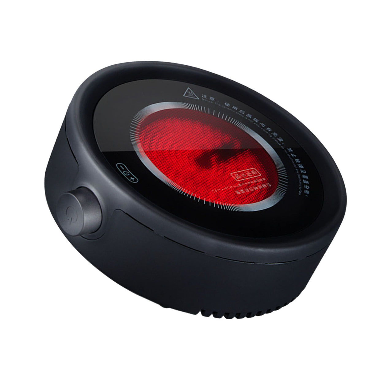 Silent Electric Tea Stove Small Ceramic Hot Plate for Boiling Water Making Coffee Knob Adjustment CN Plug