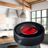 Silent Electric Tea Stove Small Ceramic Hot Plate for Boiling Water Making Coffee Knob Adjustment CN Plug - Extra Image