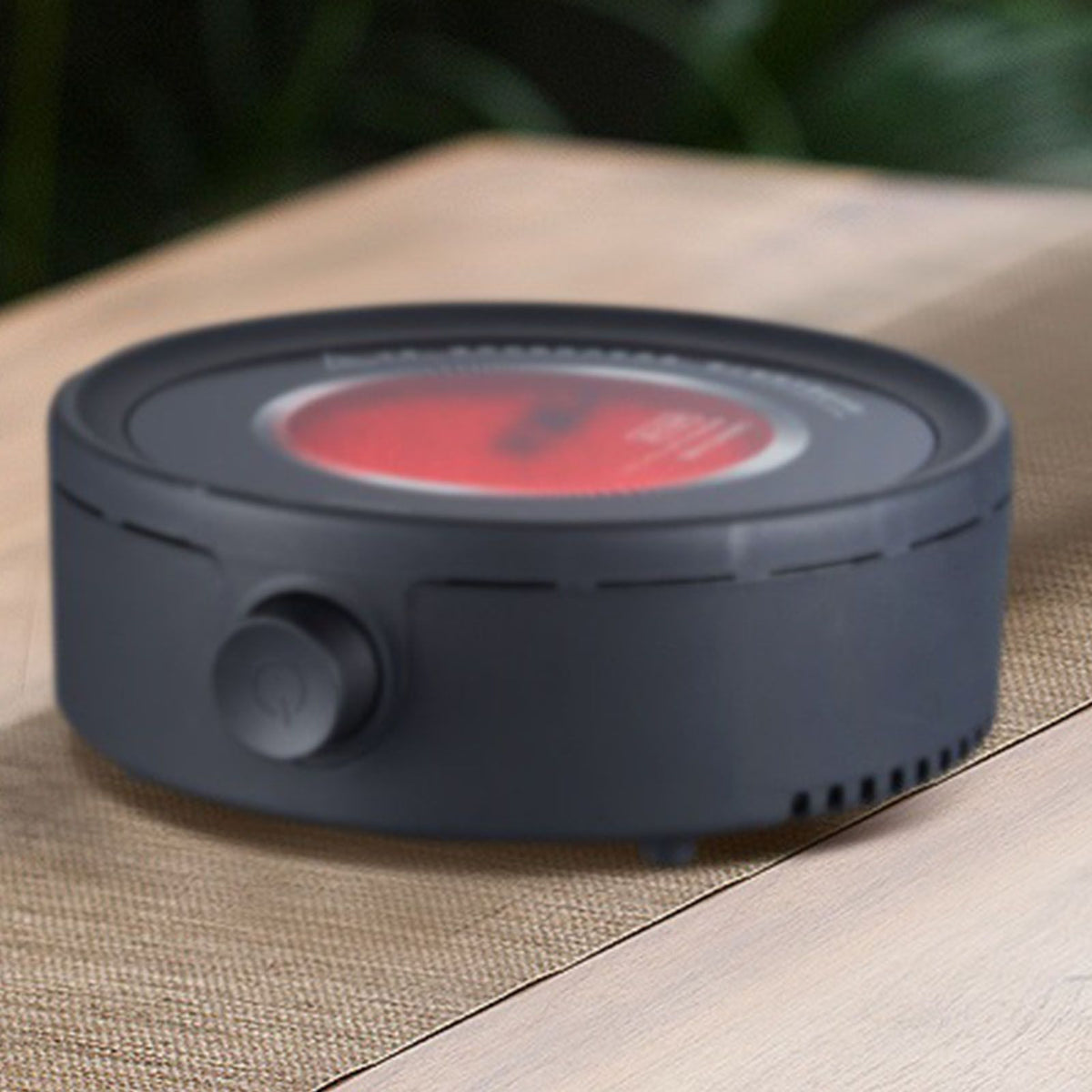 Silent Electric Tea Stove Small Ceramic Hot Plate for Boiling Water Making Coffee Knob Adjustment CN Plug