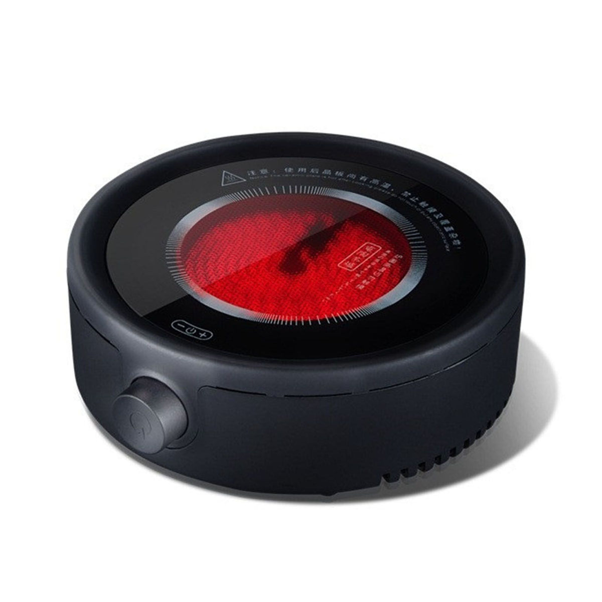 Silent Electric Tea Stove Small Ceramic Hot Plate for Boiling Water Making Coffee Knob Adjustment CN Plug