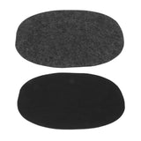 Appliance Heat Resistant Mat Cuttable Washable Countertop Protector Pad with Slider Function for Air Fryer 2pcs