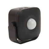 Entrance Welcome Doorbell Infrared Motion Sensor Alarm Detector Audio Player for Shop Store Black