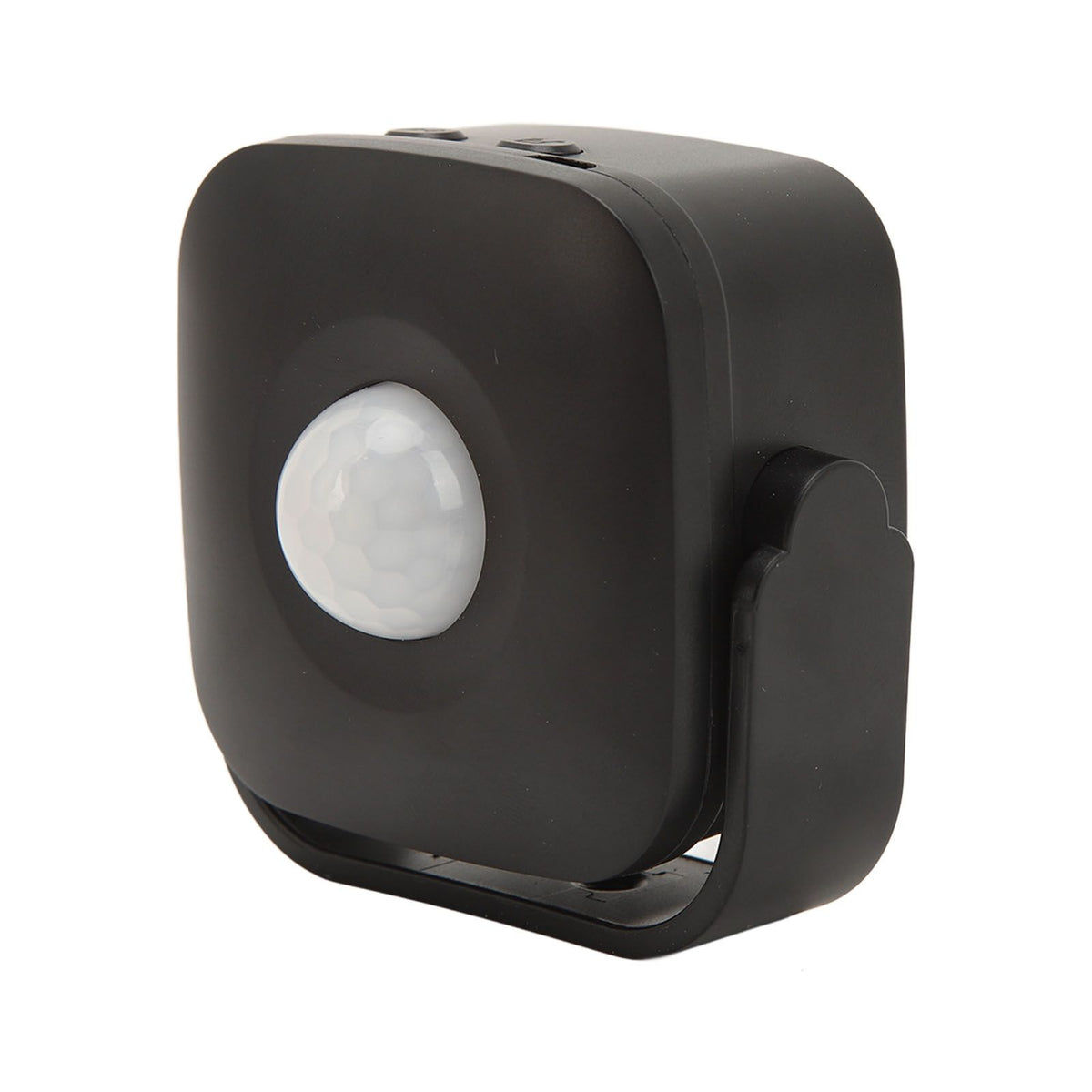 Entrance Welcome Doorbell Infrared Motion Sensor Alarm Detector Audio Player for Shop Store Black