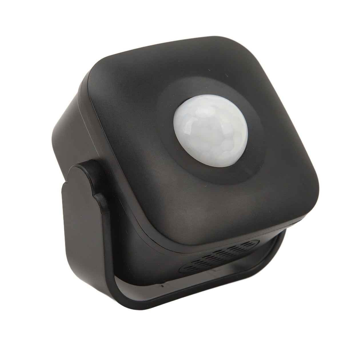 Entrance Welcome Doorbell Infrared Motion Sensor Alarm Detector Audio Player for Shop Store Black
