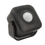 Entrance Welcome Doorbell Infrared Motion Sensor Alarm Detector Audio Player for Shop Store Black - Rear View