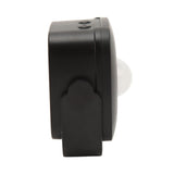 Entrance Welcome Doorbell Infrared Motion Sensor Alarm Detector Audio Player for Shop Store Black