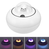 Mini Humidifier Cute Cat Sculpture Portable Quiet Desktop Air Humidifier for Home Office USB Plug in White - Extra Image