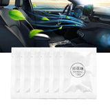 6 Pack Car Fragrance Replacement Tablets Portable Air Vent Clip Replacement Pads for Car Accessories Gardenia Flavor