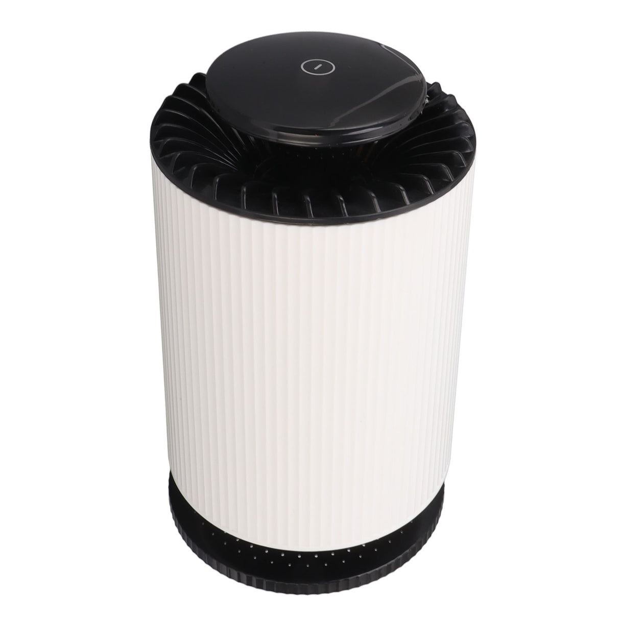 Home Air Purifier Desktop Air Cleaner Small Table Lamp with Filter for Bedroom Office Elegant White