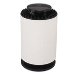 Home Air Purifier Desktop Air Cleaner Small Table Lamp with Filter for Bedroom Office Elegant White