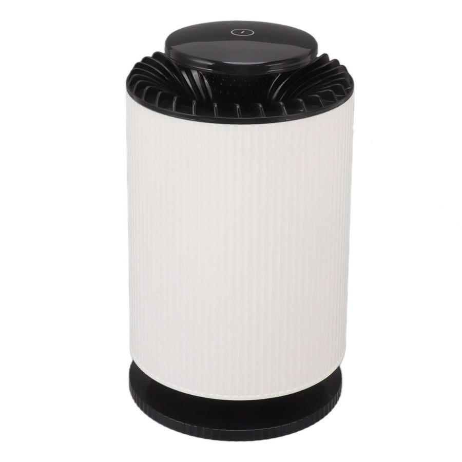 Home Air Purifier Desktop Air Cleaner Small Table Lamp with Filter for Bedroom Office Elegant White