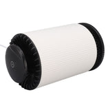 Home Air Purifier Desktop Air Cleaner Small Table Lamp with Filter for Bedroom Office Elegant White