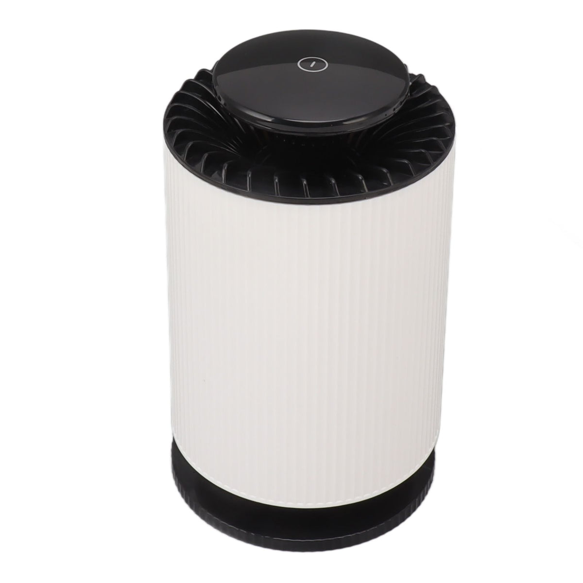Home Air Purifier Desktop Air Cleaner Small Table Lamp with Filter for Bedroom Office Elegant White
