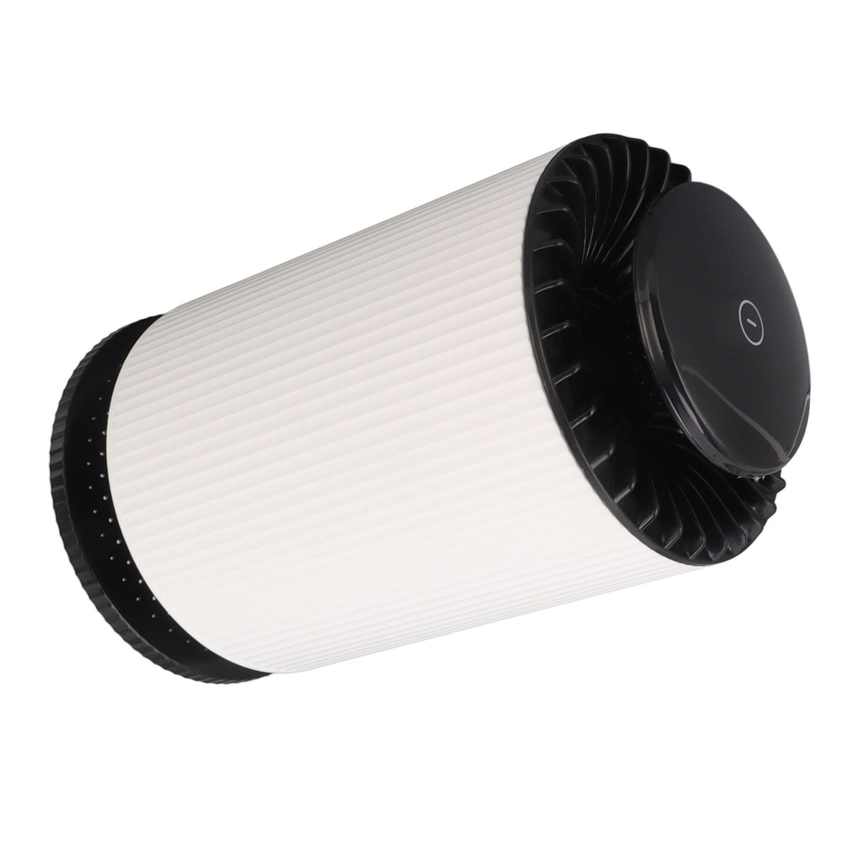 Home Air Purifier Desktop Air Cleaner Small Table Lamp with Filter for Bedroom Office Elegant White