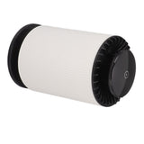 Home Air Purifier Desktop Air Cleaner Small Table Lamp with Filter for Bedroom Office Elegant White