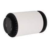 Home Air Purifier Desktop Air Cleaner Small Table Lamp with Filter for Bedroom Office Elegant White - Extra Image