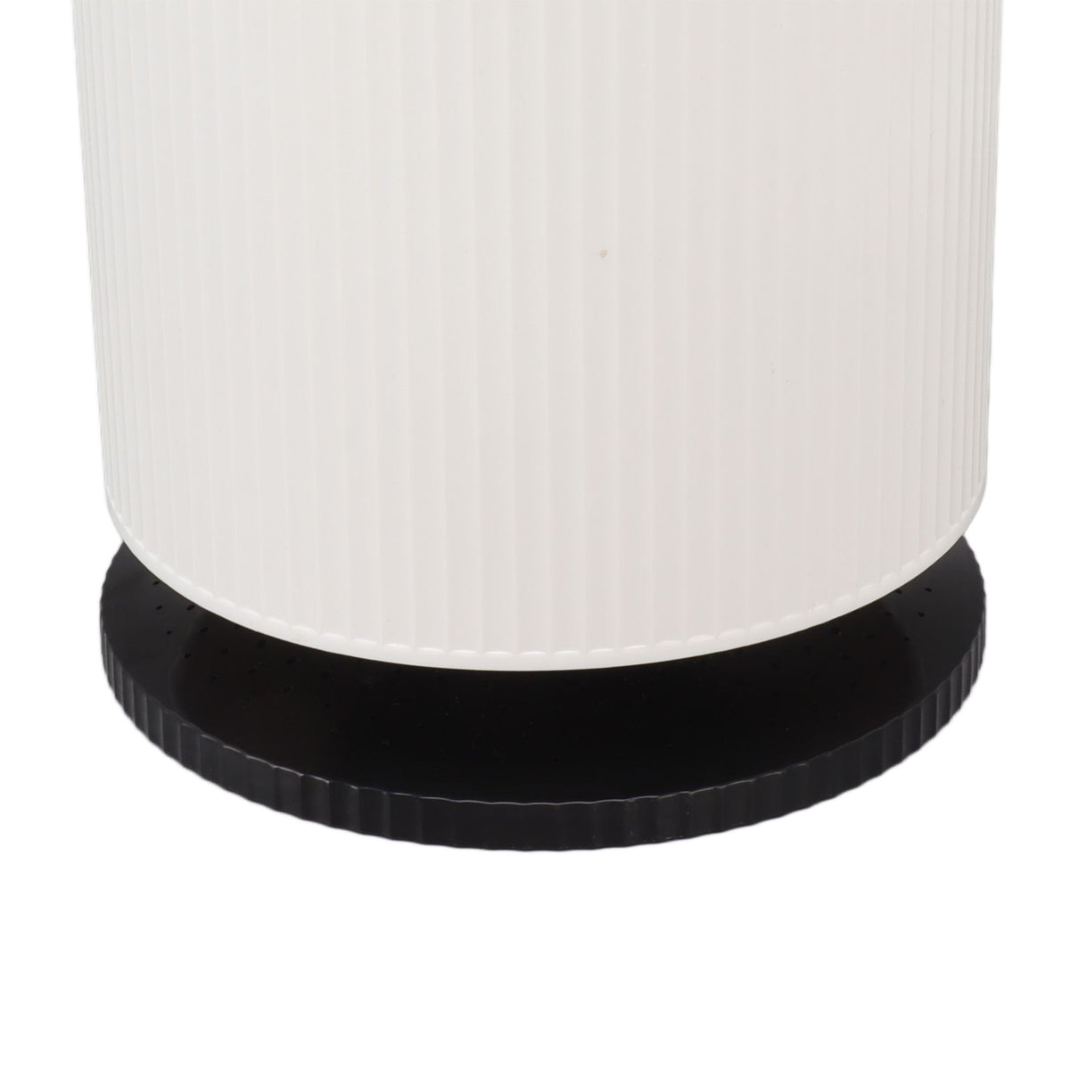 Home Air Purifier Desktop Air Cleaner Small Table Lamp with Filter for Bedroom Office Elegant White