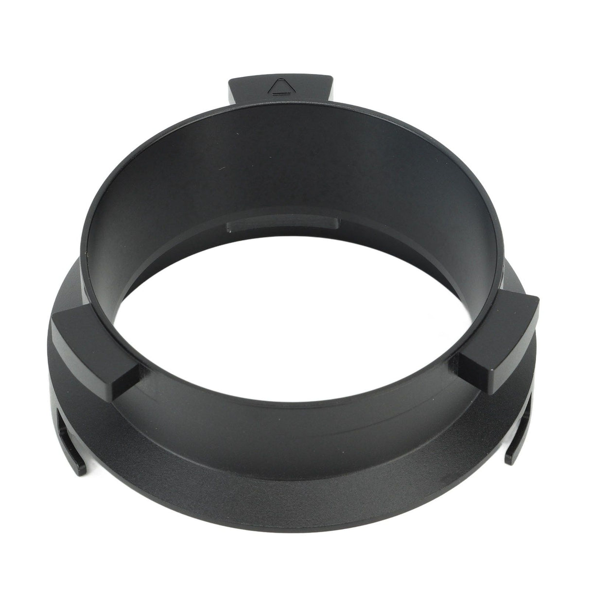 Coffee Powder Ring 51mm Aluminium Alloy Hands Free Dosing Funnel For Delonghi 9 Series 9335 9155 9355 9665 Black