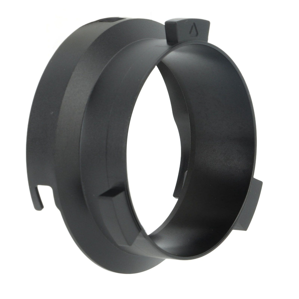 Coffee Powder Ring 51mm Aluminium Alloy Hands Free Dosing Funnel For Delonghi 9 Series 9335 9155 9355 9665 Black