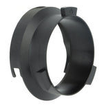 Coffee Powder Ring 51mm Aluminium Alloy Hands Free Dosing Funnel For Delonghi 9 Series 9335 9155 9355 9665 Black - Rear View