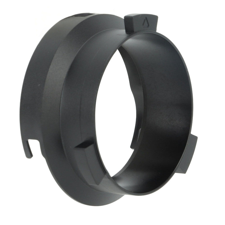 Coffee Powder Ring 51mm Aluminium Alloy Hands Free Dosing Funnel For Delonghi 9 Series 9335 9155 9355 9665 Black