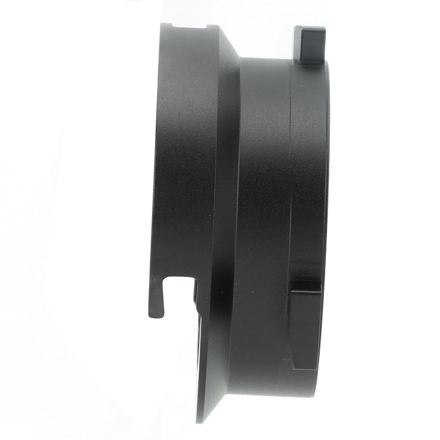 Coffee Powder Ring 51mm Aluminium Alloy Hands Free Dosing Funnel For Delonghi 9 Series 9335 9155 9355 9665 Black