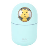 Humidifier Aroma Diffuser USB Power Supply 300ml Capacity Auto Shutdown Home Decoration for Room Office Blue Cow