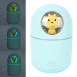 Humidifier Aroma Diffuser USB Power Supply 300ml Capacity Auto Shutdown Home Decoration for Room Office Blue Cow