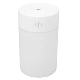 Mini Humidifier 260ml Colorful LED Light USB Charge Simple White Portable Desk Humidifier for Bedroom Office Car