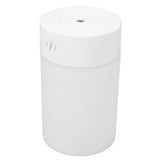 Mini Humidifier 260ml Colorful LED Light USB Charge Simple White Portable Desk Humidifier for Bedroom Office Car