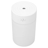 Mini Humidifier 260ml Colorful LED Light USB Charge Simple White Portable Desk Humidifier for Bedroom Office Car - 45-Degree Angle