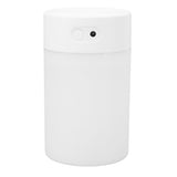 Mini Humidifier 260ml Colorful LED Light USB Charge Simple White Portable Desk Humidifier for Bedroom Office Car - Rear View