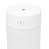 Mini Humidifier 260ml Colorful LED Light USB Charge Simple White Portable Desk Humidifier for Bedroom Office Car - Extra Image