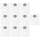 10pcs Vacuum Cleaner Dust Bags Non Woven FabricPortable Cleaner Dust Collection Bag for Karcher MV4 MV5 MV6 WD4 WD5 WD6