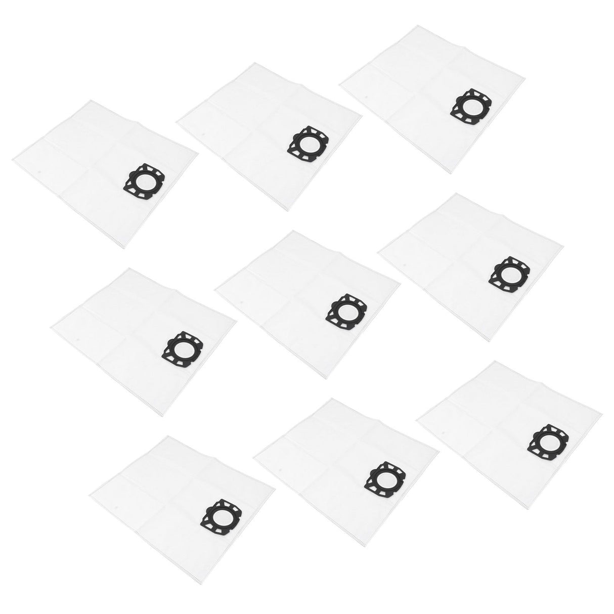 10pcs Vacuum Cleaner Dust Bags Non Woven FabricPortable Cleaner Dust Collection Bag for Karcher MV4 MV5 MV6 WD4 WD5 WD6