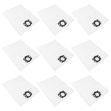 10pcs Vacuum Cleaner Dust Bags Non Woven FabricPortable Cleaner Dust Collection Bag for Karcher MV4 MV5 MV6 WD4 WD5 WD6 - Top-Down View