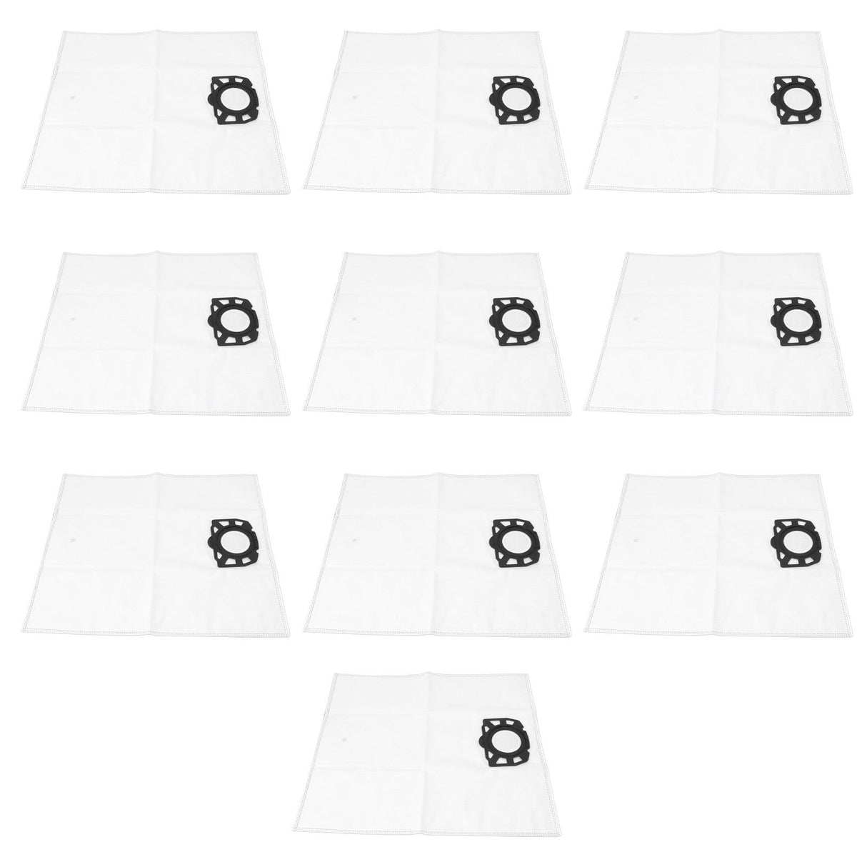 10pcs Vacuum Cleaner Dust Bags Non Woven FabricPortable Cleaner Dust Collection Bag for Karcher MV4 MV5 MV6 WD4 WD5 WD6
