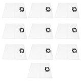 10pcs Vacuum Cleaner Dust Bags Non Woven FabricPortable Cleaner Dust Collection Bag for Karcher MV4 MV5 MV6 WD4 WD5 WD6 - 45-Degree Angle